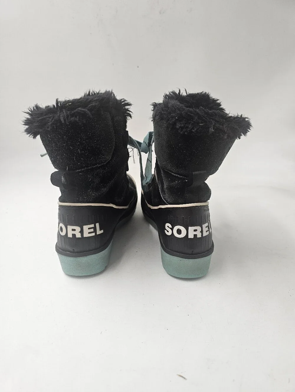 Sorel Youth Tivoli II Waterproof Snow Boots Black Mint Size 1 Winter Winter Gear